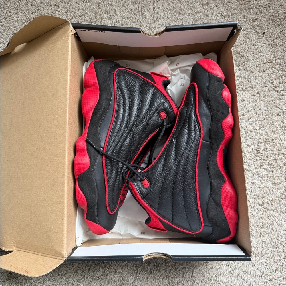 Jordan Pro Strong Men's Size 11 Black Red